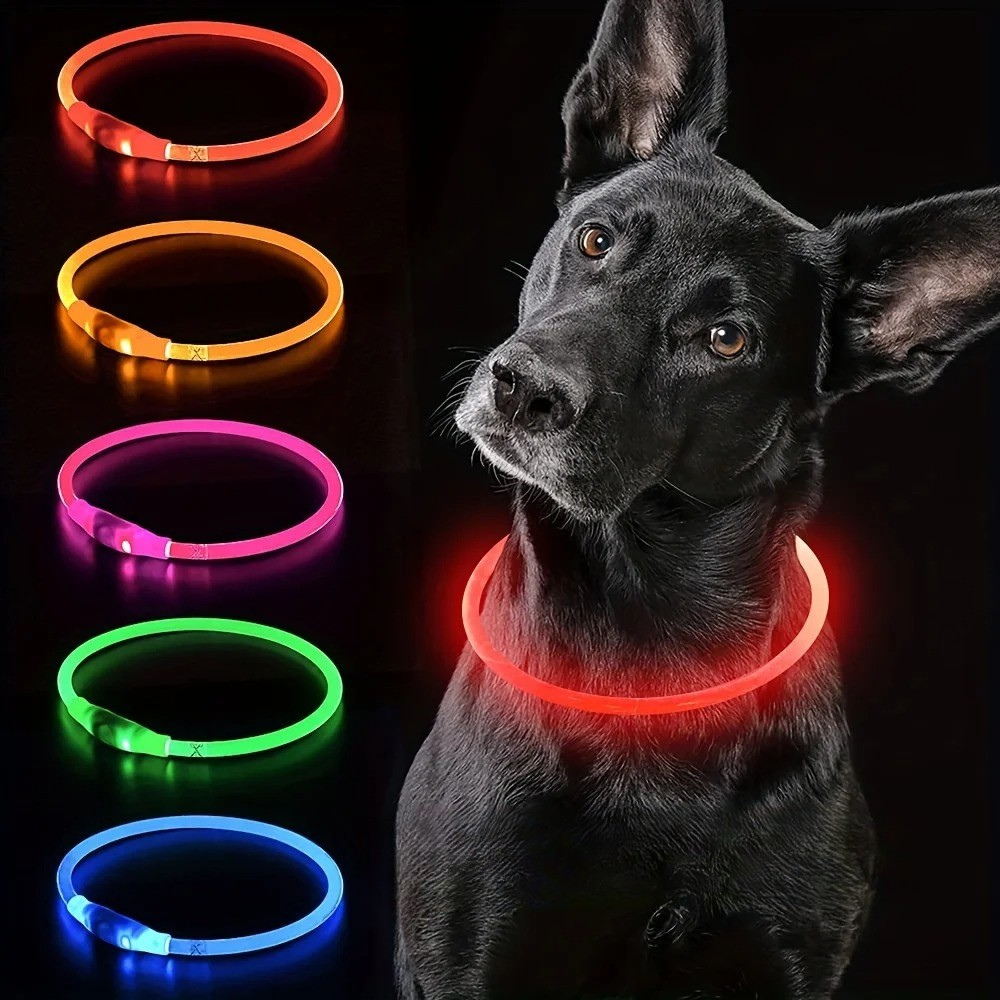 GlowTail™ – LED Rechargeable Collar